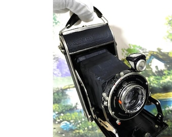 Antique Wirgin Folding Prontor II / 1930s Collectible Vintage