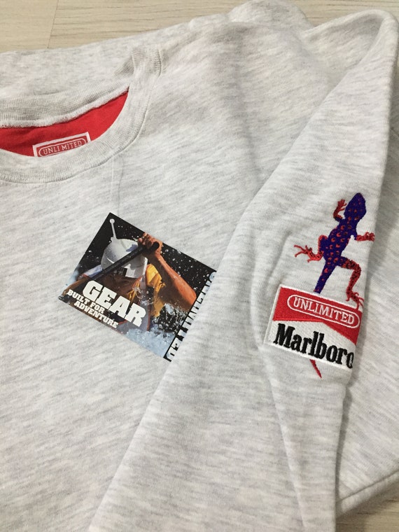 Vintage 90s  Marlboro Unlimited Adventure Team Sw… - image 4