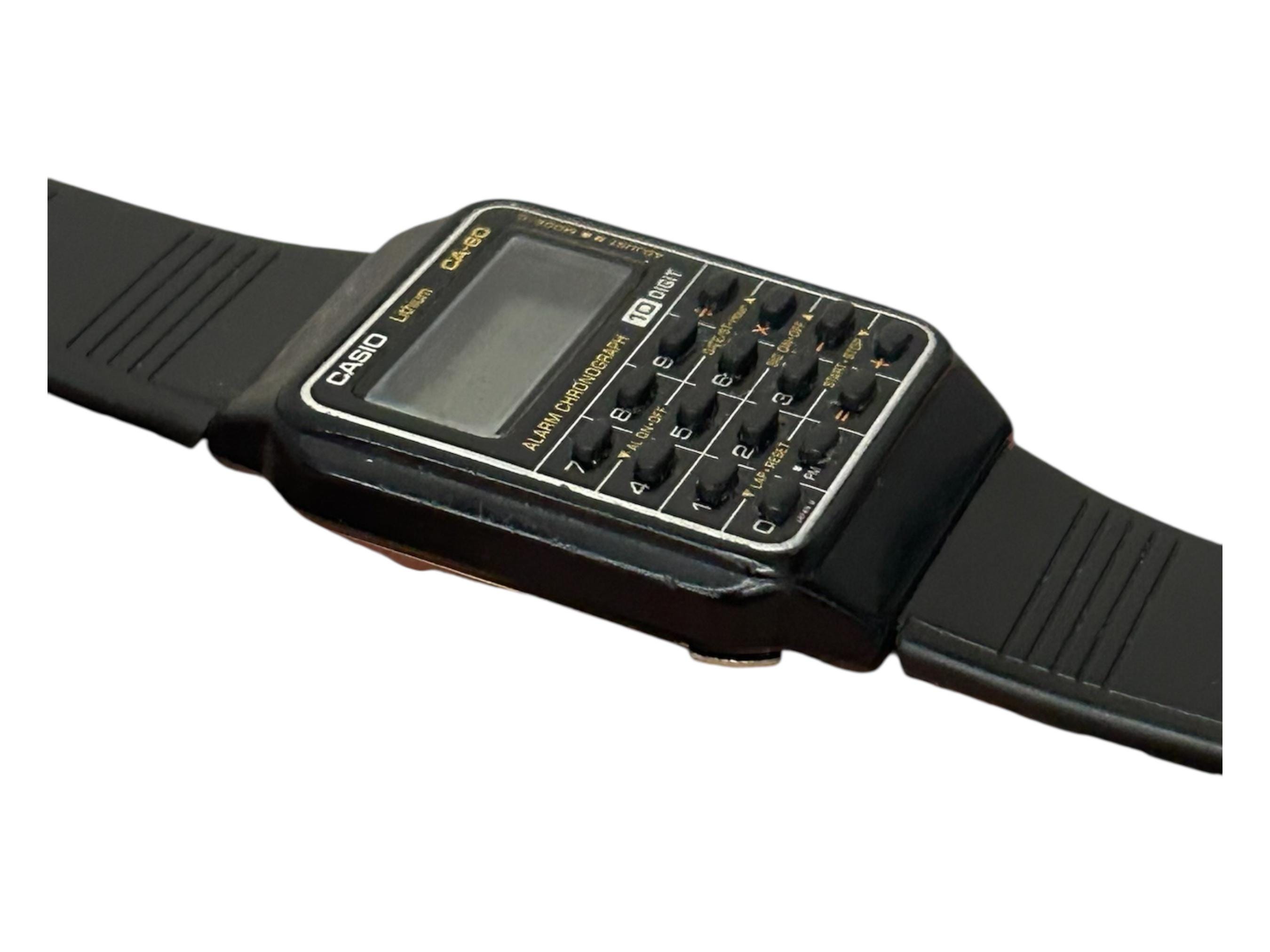 Rare Casio Ca-60 Watch Collectible Japan 10-digit : Mod 481, 1980s 