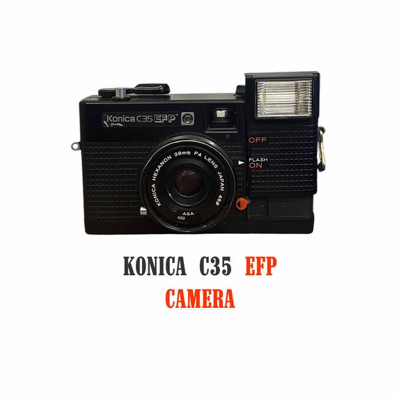 KONICA C35 ブラック　整備品、テスト撮影済み　361457 楽天市場】【整備済】【保証付 】 コニカ KONICA C35 ブラック S/N