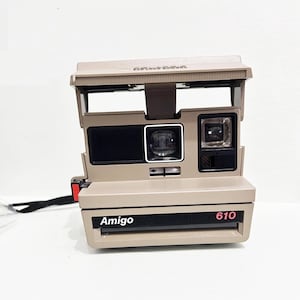 Polaroid Amigo 610 Camera Instant/ Vintage Polaroid 600 Land Camera/ İnstant Camera/ Polaroid OneStep 600/ Very good condition/