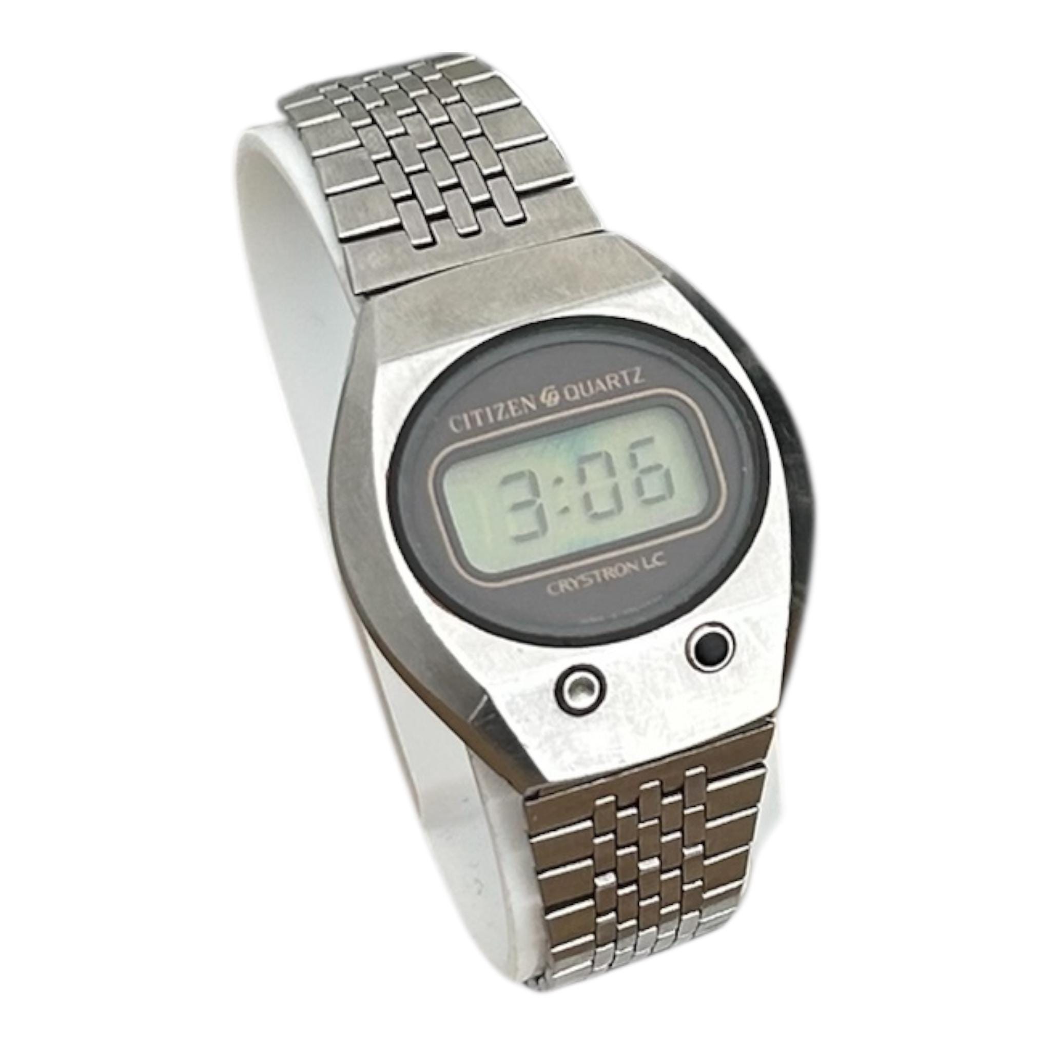 RARE Vintage Citizen Crystron/ LC Quartz Digital Watch / 1970s