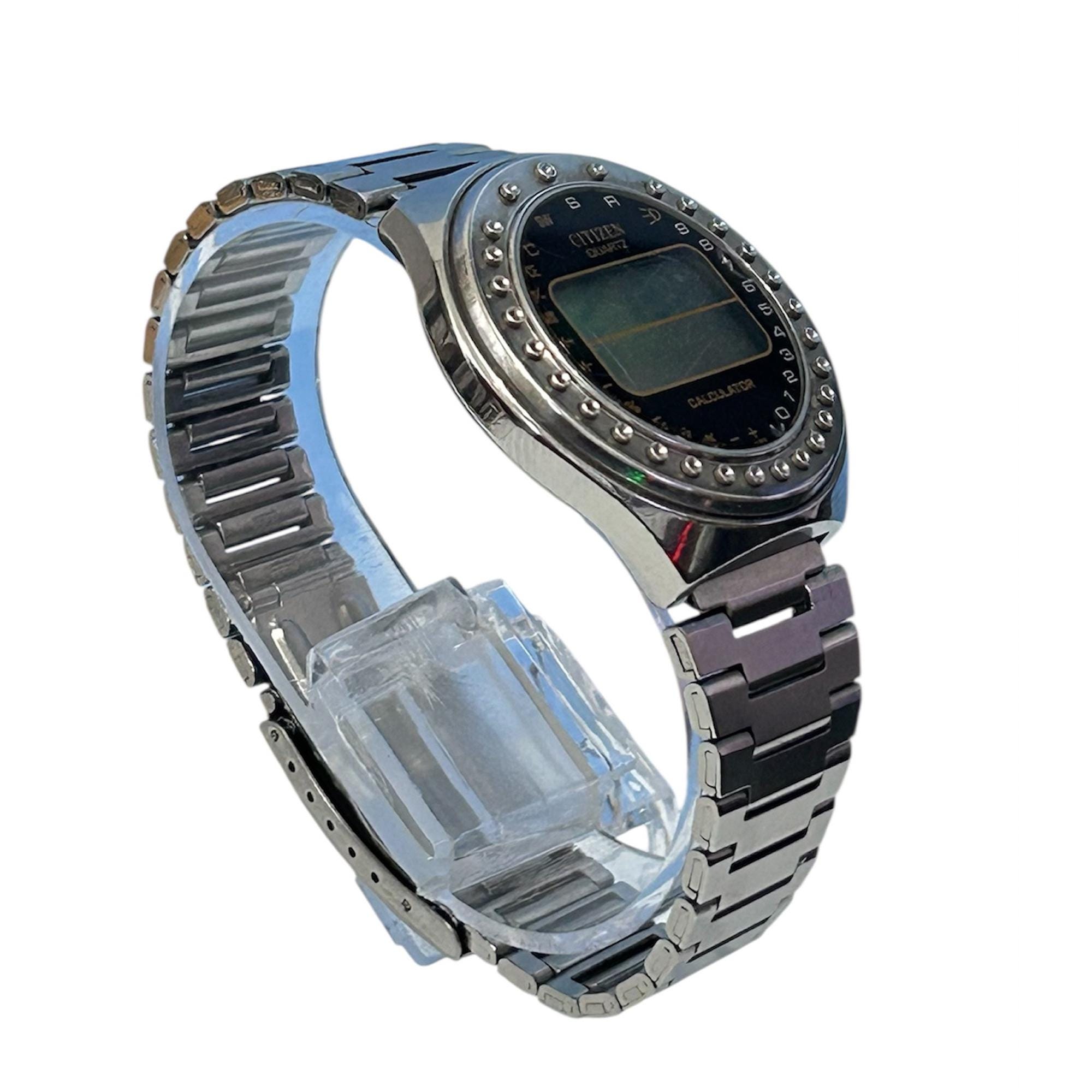 ULTRA RARE Collectible Citizen Scientific-calculator-watch 49-9315