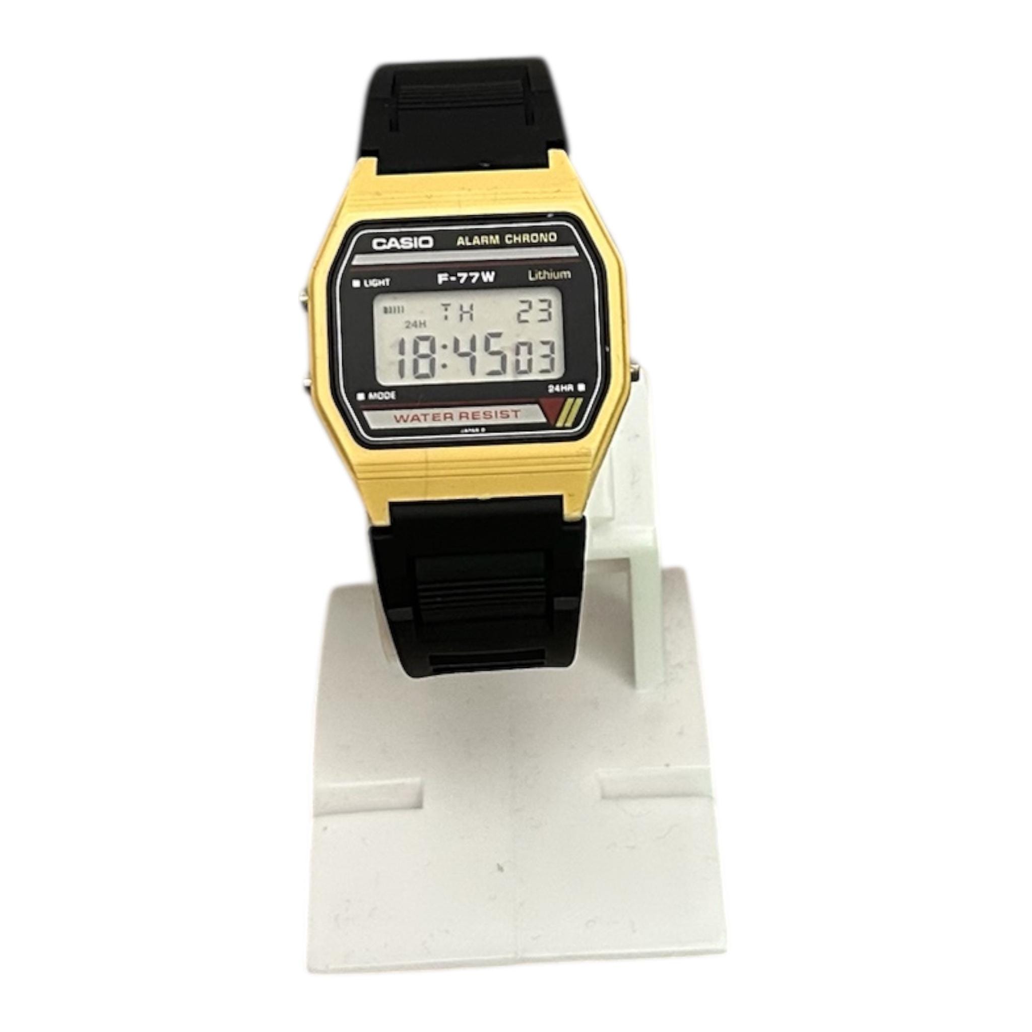 RARE COLOR Casio Quartz F-77W Digital Vintage Men's Watch 1980s