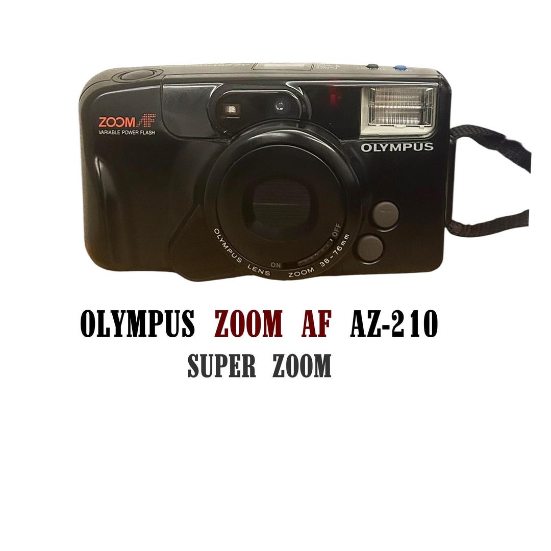 Vintage Olympus AZ-210 Zoom AF Film Camera - 35mm Point & Shoot