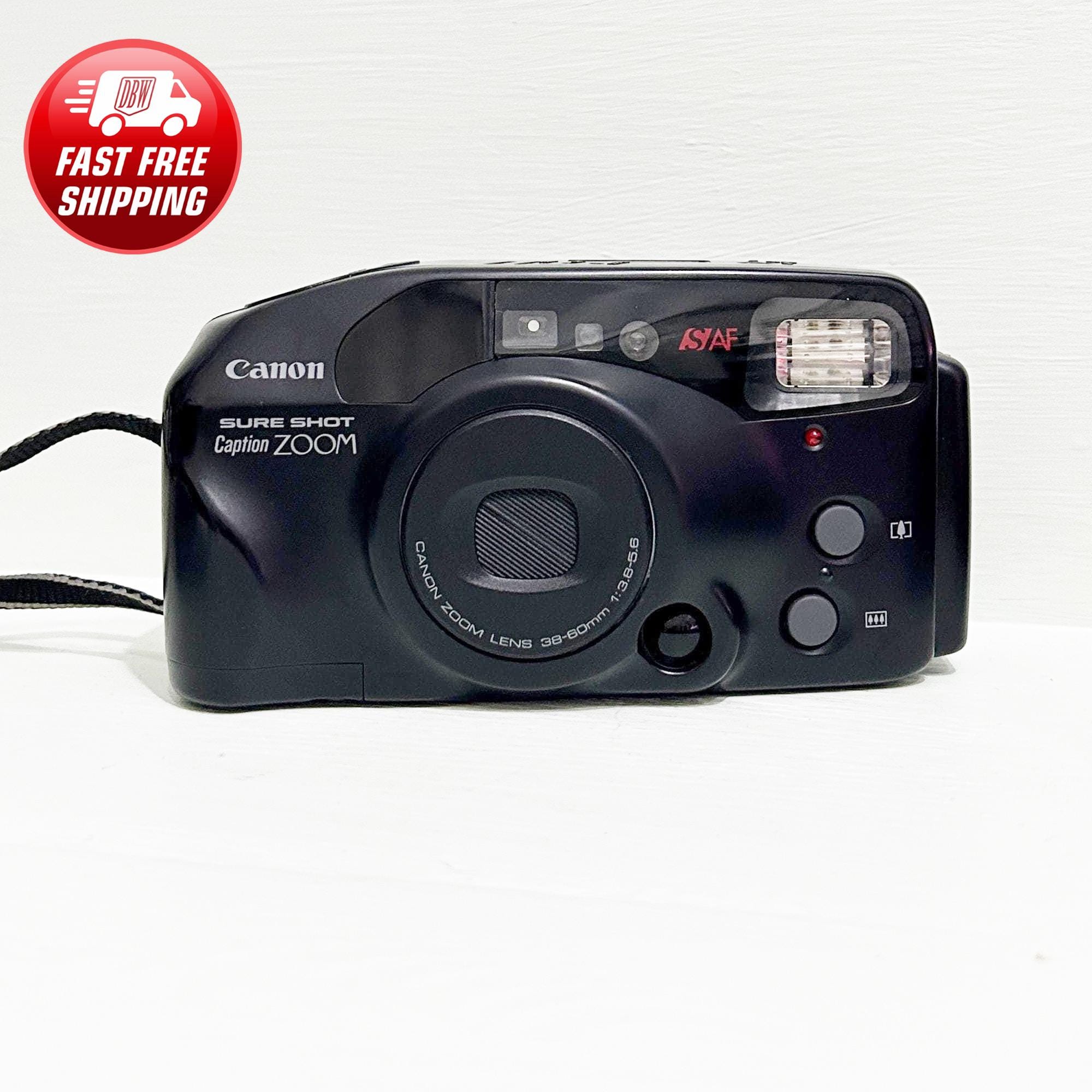 Canon フィルム　レトロカメラ レトロカメラ、キヤノン シュアショット、/ 35 mm フィルムカメラ