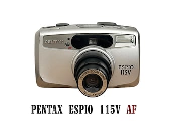 1990s Pentax Espio 838G 35mm Film Camera: Point & Shoot With Case