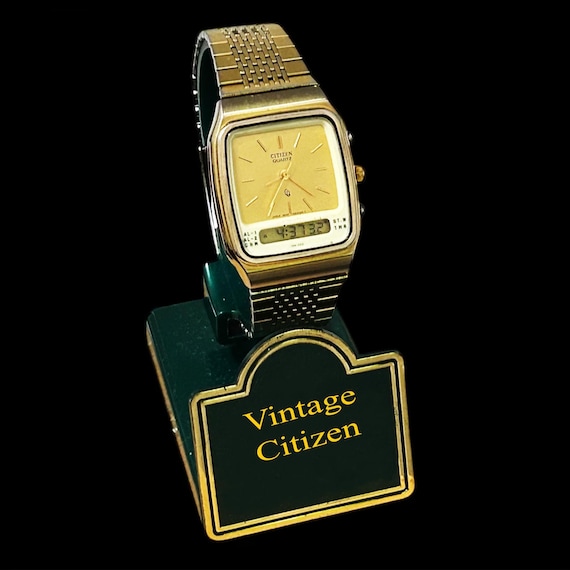 Vintage CITIZEN 1980s 8950-083024 Ta, Vintage Watch, Japan