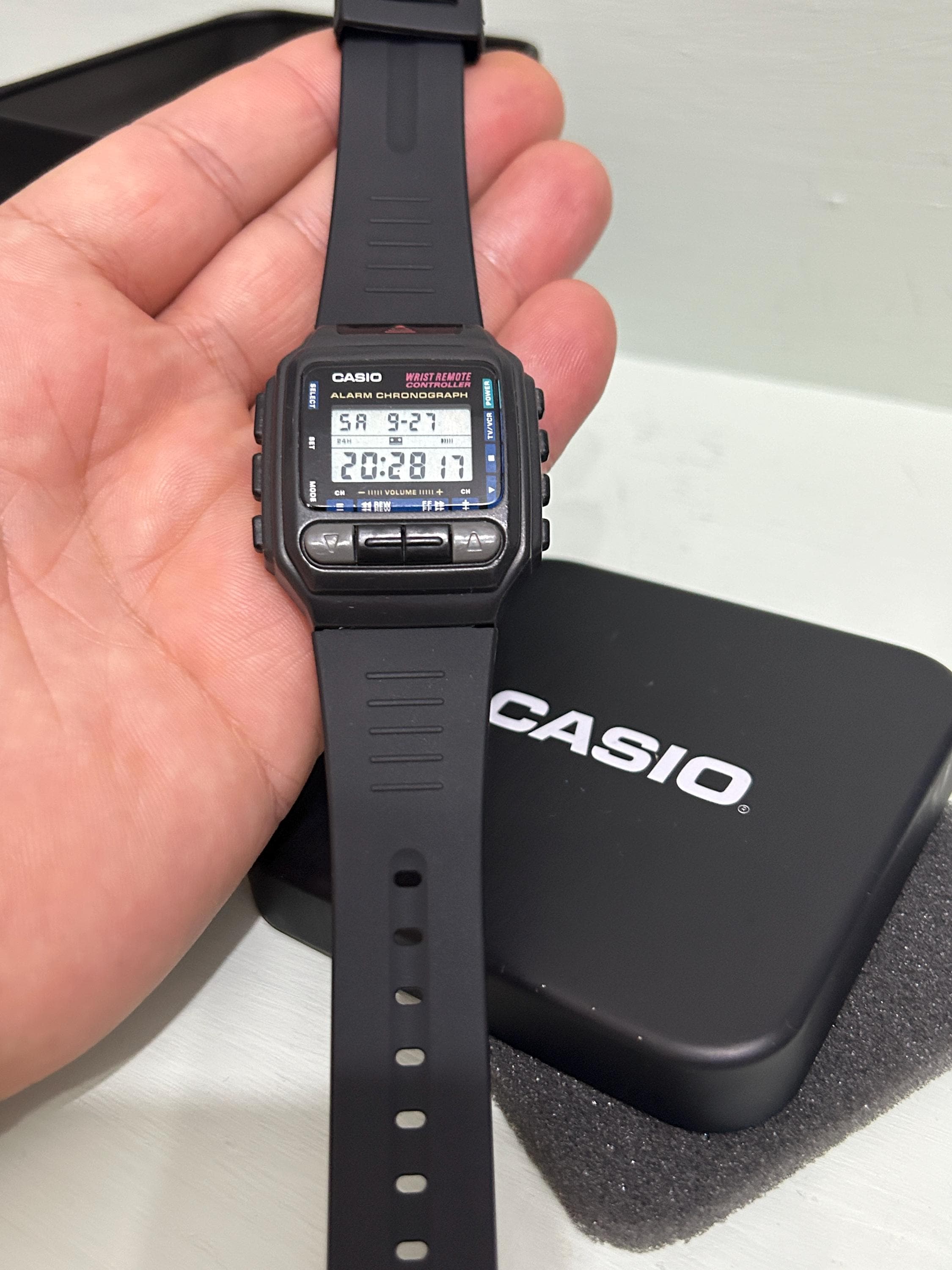 Vintage Casio CMD 30B/1173 Modüle / Rare Remote Control / Wrist