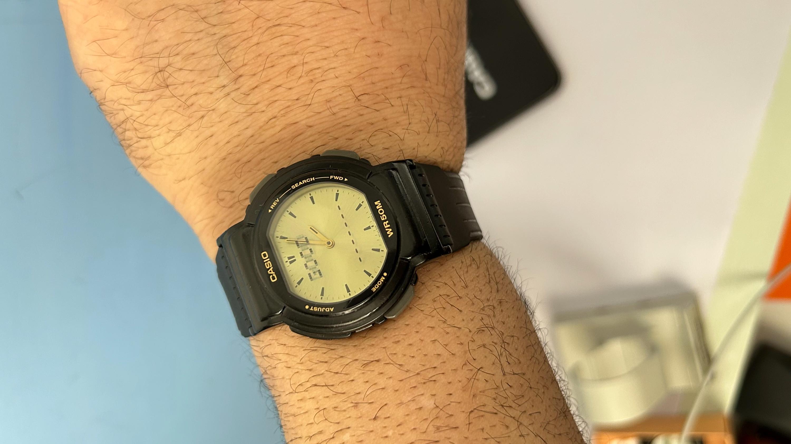 Casio Twincept Abx 52, Military, Retro, Watch, Casio Watch Men