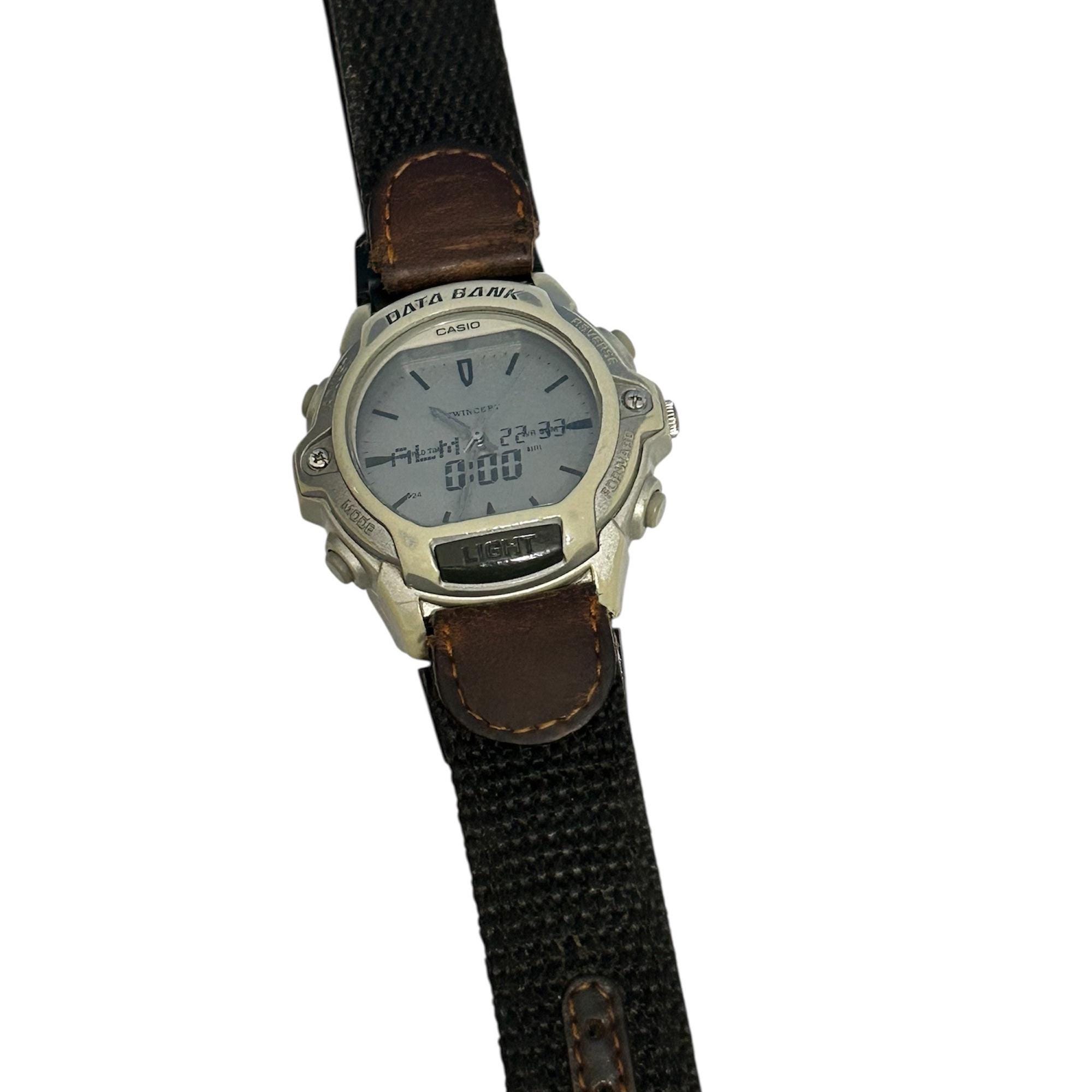 Casio Abx-23 Vintage Module 2358 Twincept/ Ana-digi Data Bank