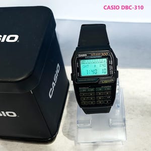 時計 CASIO DATABANK TELEMEMO50 DBC-630 Casio Databank dbc‑630 Telememo 50 Calculator Watch – Fully