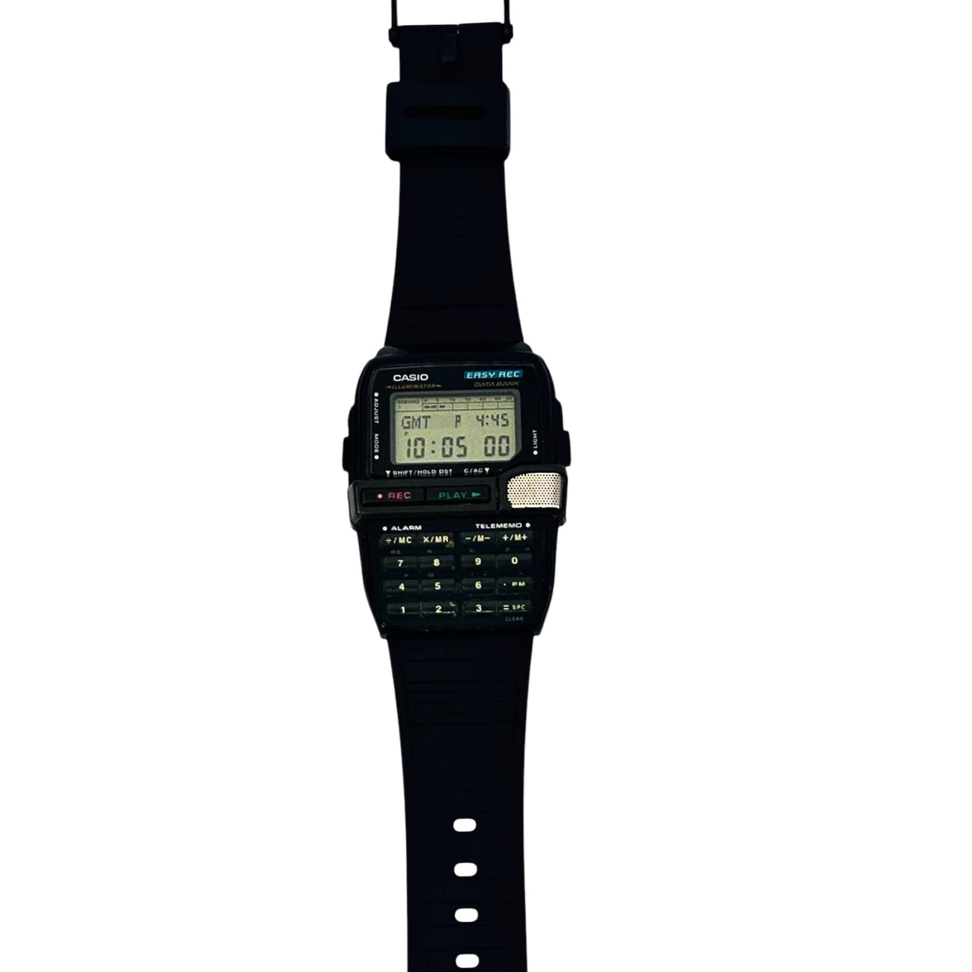 Vintage Casio DBC-V50 Easy Rec Data Bank Wrist Watch, Casio