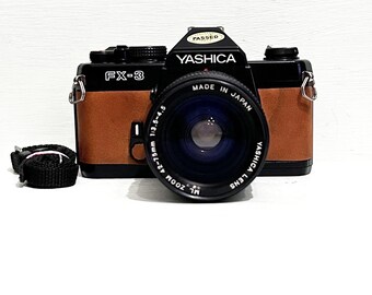 Vintage Yashica FX-3 35mm SLR Camera, Cosina Built, Retro