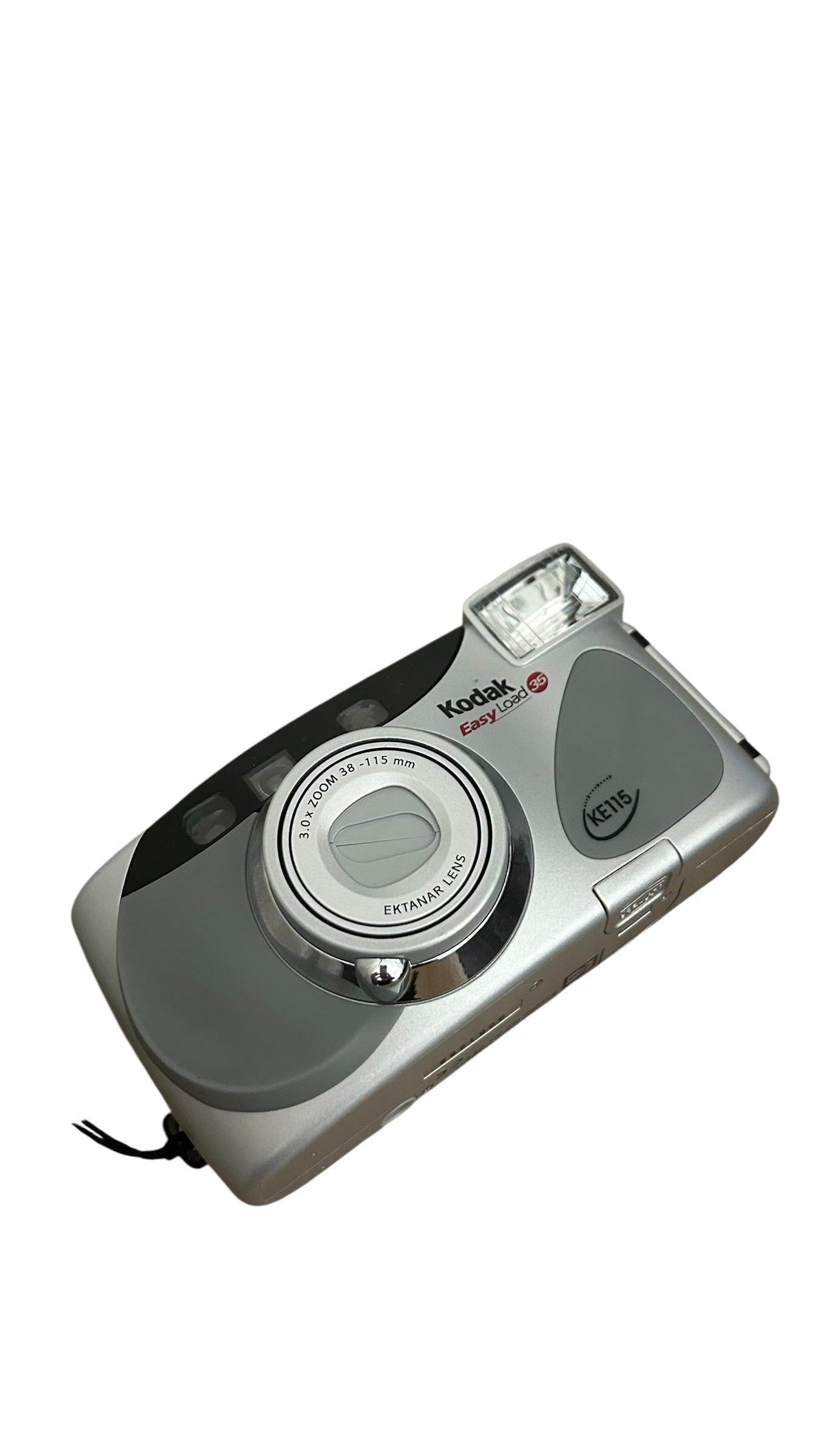Vintage Kodak KE115 Easyload 35mm Film Camera, 3.0x Zoom Autofocus