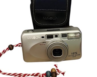 Minolta Freedom/ Zoom 125 35mm Point&shoot Film Camera/ Very Good