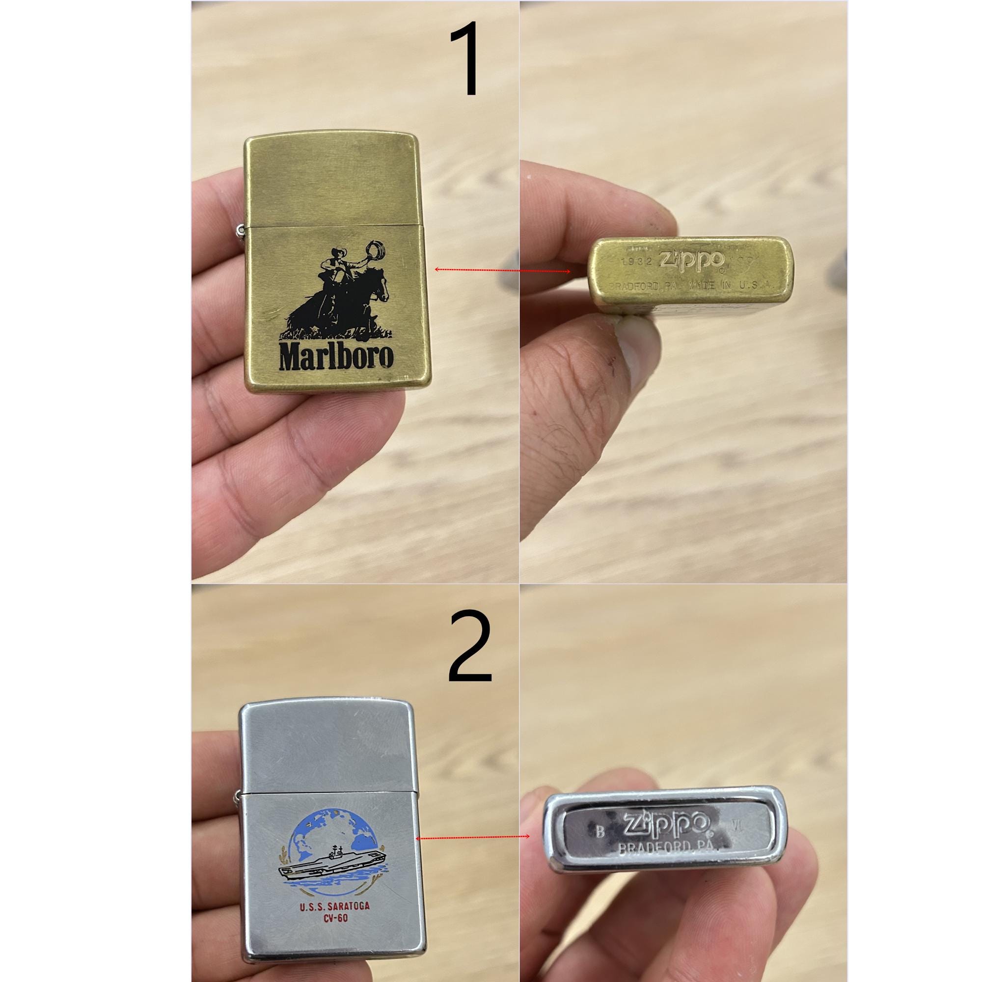 10 Pcs. Lot Zippo Vintage Silver Plate Camel . Collectible 