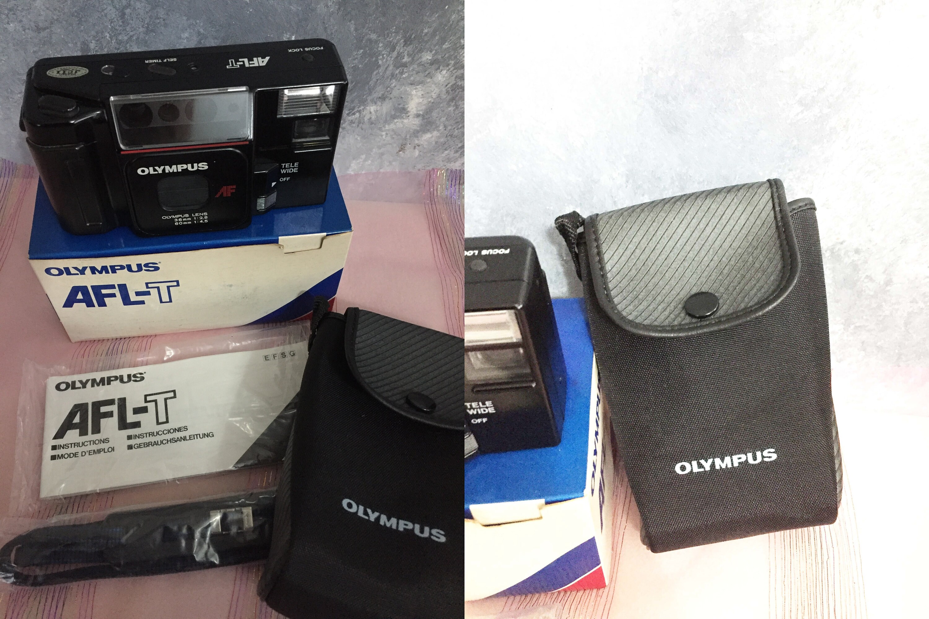 OLYMPUS AF コンパクトフィルムカメラ　A F L―T Olympus AFL-T – Retro Camera Shop