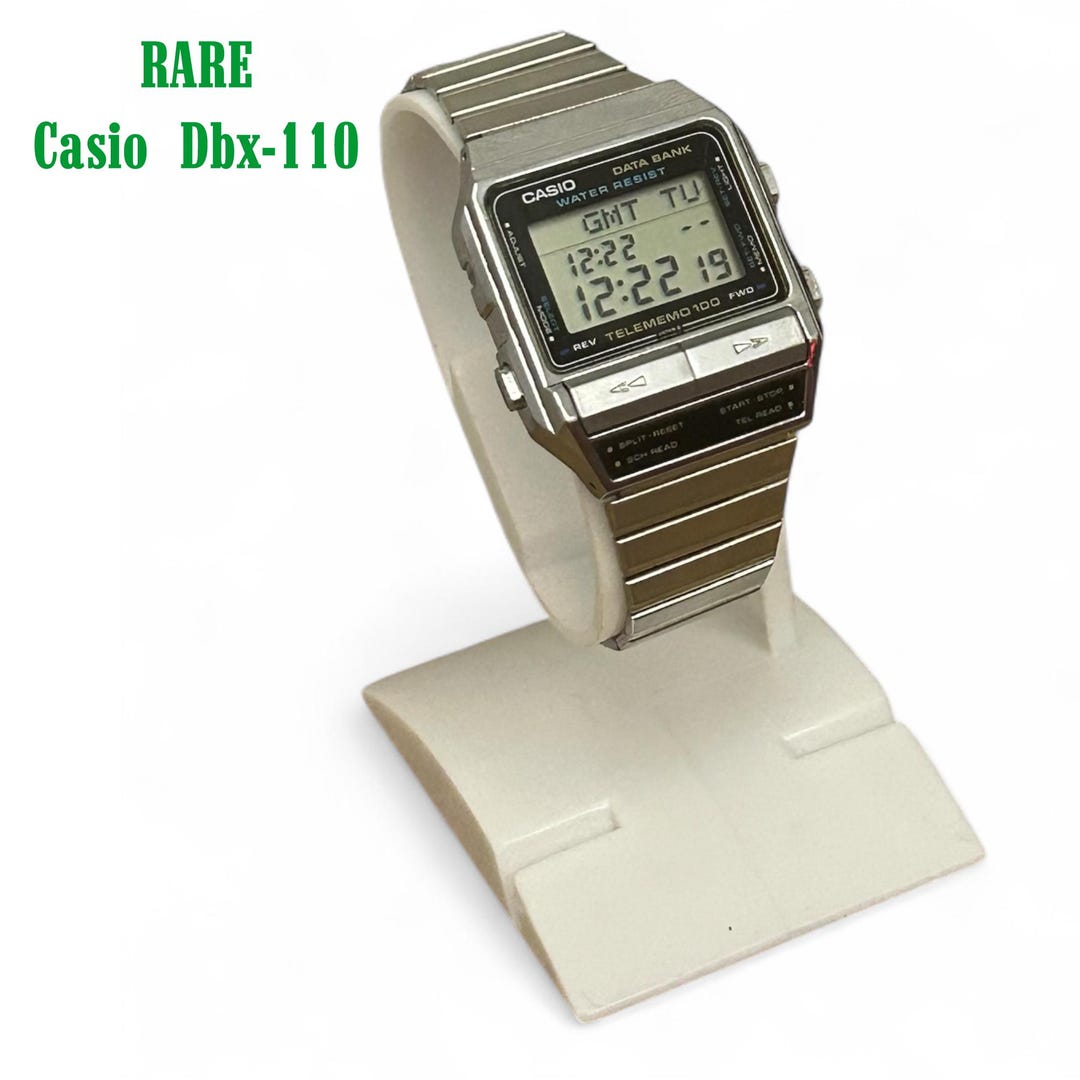 Vintage RARE Casio DBX-110 696 Data Bank Telememo 100 Japan M