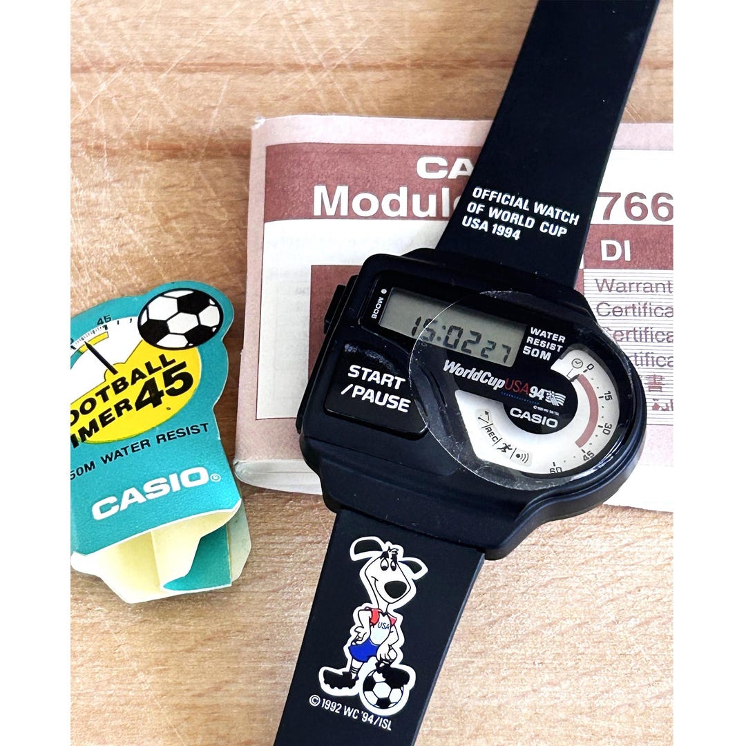カシオ　94W杯　サッカータイマー SWC-10-1T カシオ 94W杯 サッカータイマー SWC-10-1T