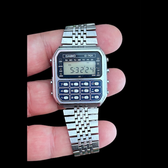 ヴィンテージ カシオ C-701/メンズ腕時計 デジタル クォーツ カシオ