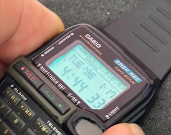 Vintage Casio Easy REC Data Bank Watch DBC-V50 - Etsy