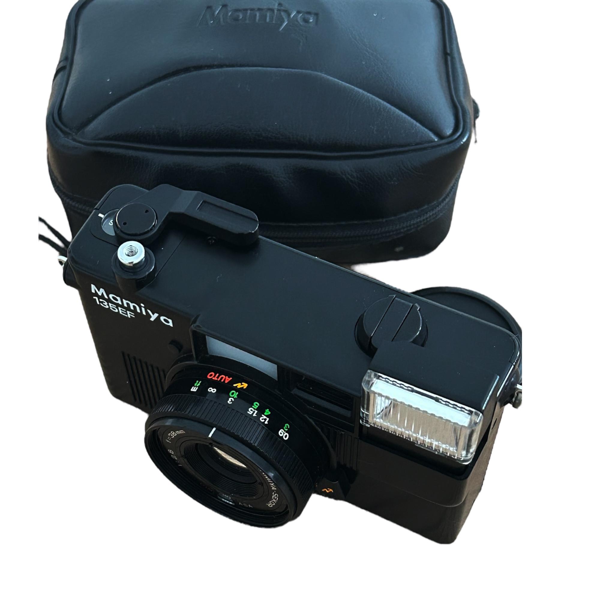 ヴィンテージ マミヤ 135 EF フィルムカメラ: 35 mm、オリジナルケース