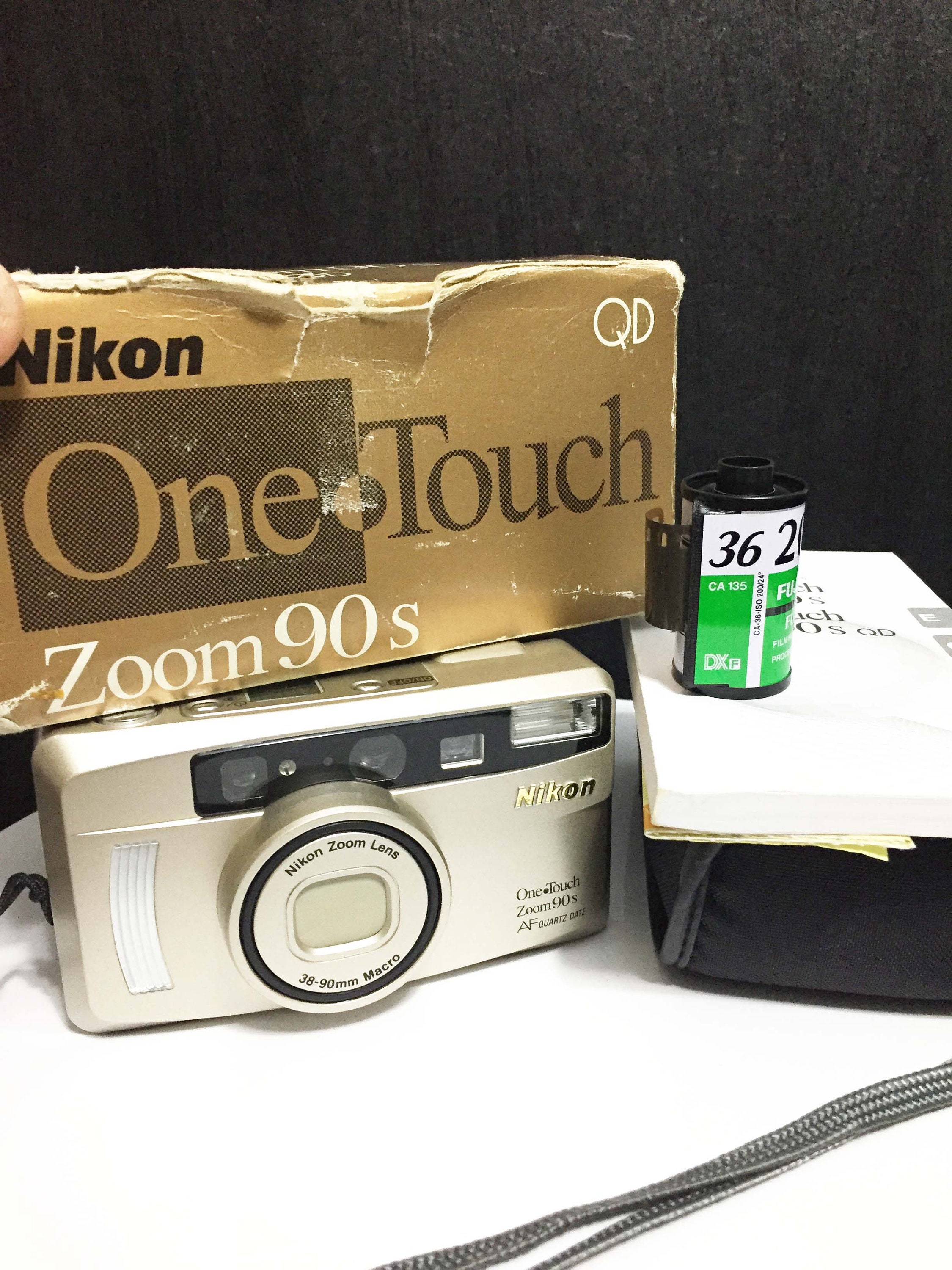 Nikon One Touch Zoom 90s Full Set/ Orginal Box/ Orginal Case/ Camera