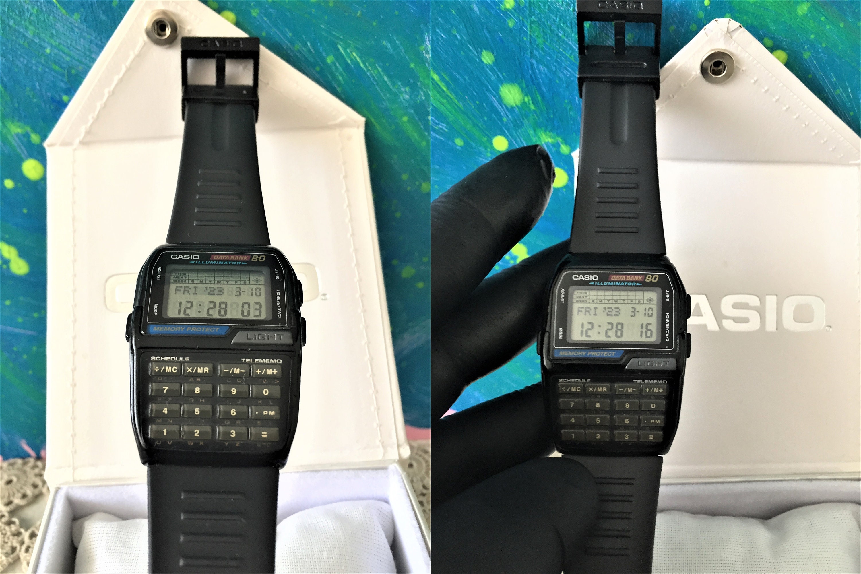 Casio DBC-81 Calculator/ Watch Module 1476 Vintage/Very good