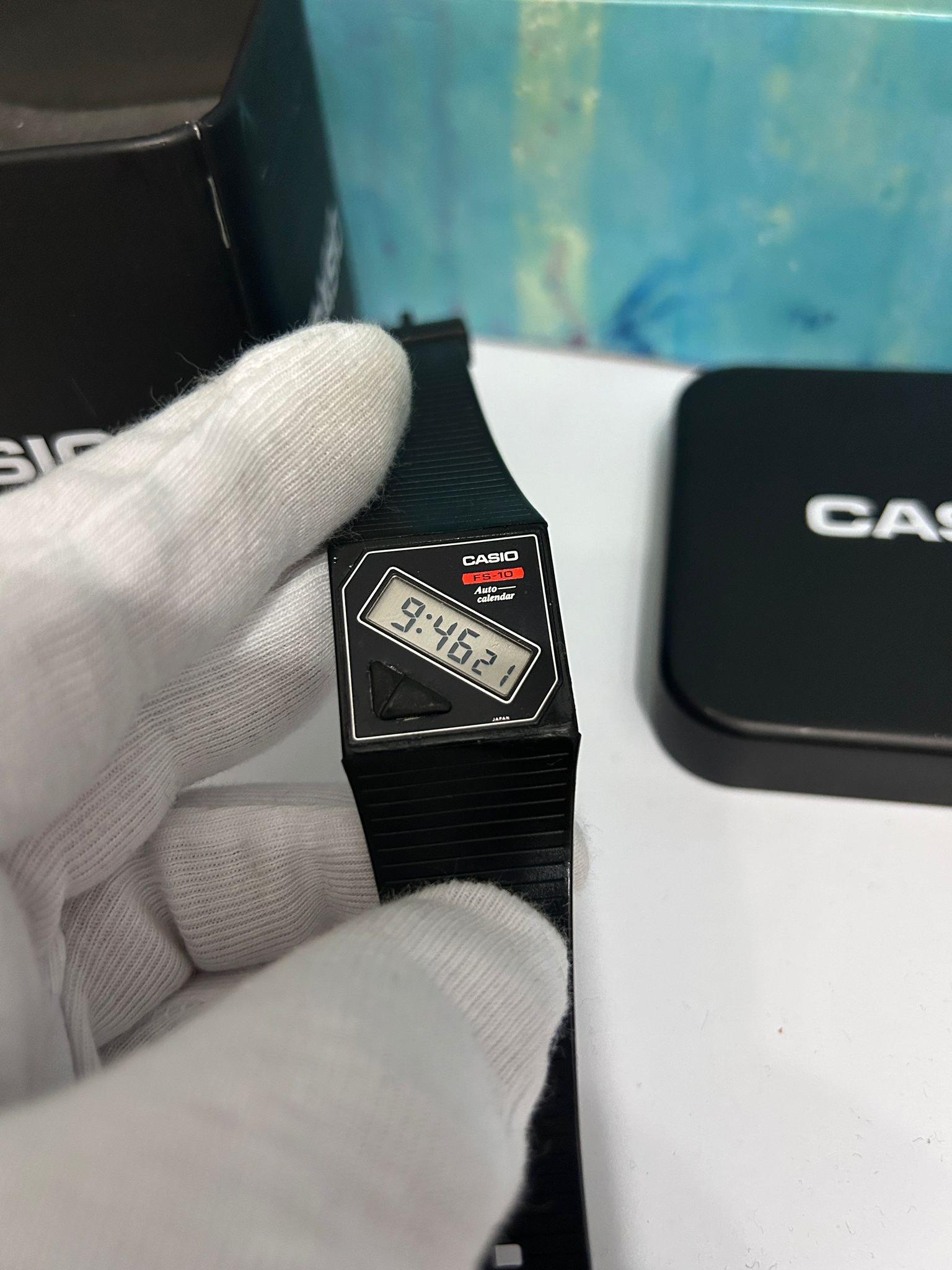 Ultra RARE CASIO FS-10 Vintage Thin Film Watch Mod:465 Japan Ultra RARE CASIO FS-10 Vintage Thin Film Watch Mod:465 Japan