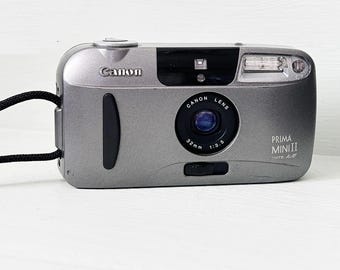 Canon Prima Mini II Date/ Canon Lens 35mm Compact AF Camera/point