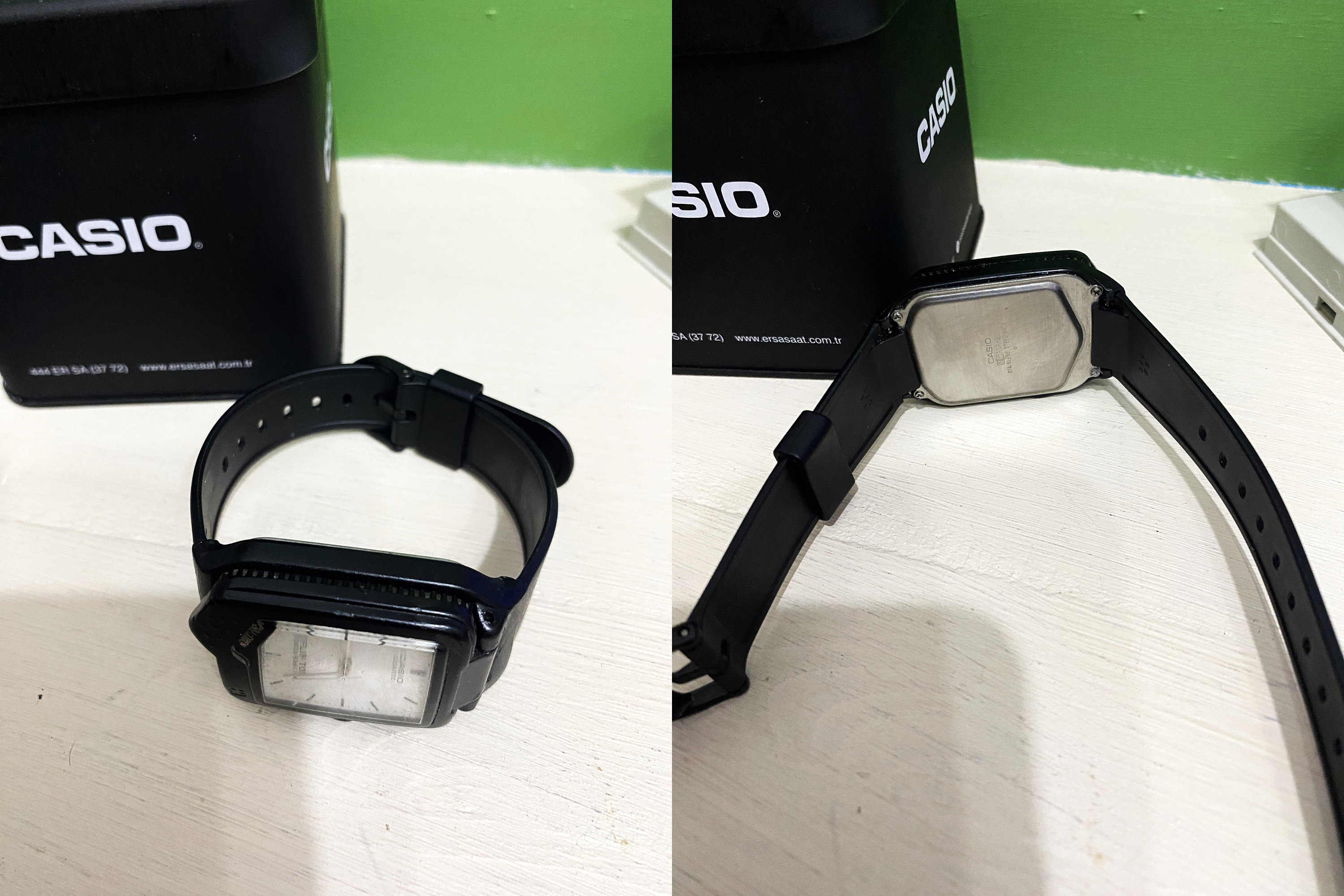 Vintage Casio Flip Top FTP-30 With Original Strap / Module