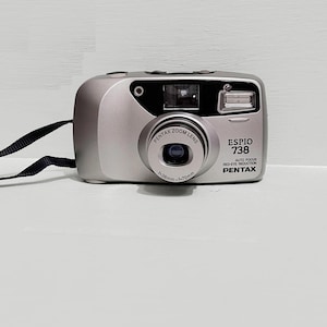 Vintage Pentax Espio 738G /38-70mm / Zoom 35mm Film Camera with case /Vintage Camera/ Very good condition /1990s  Great retro present