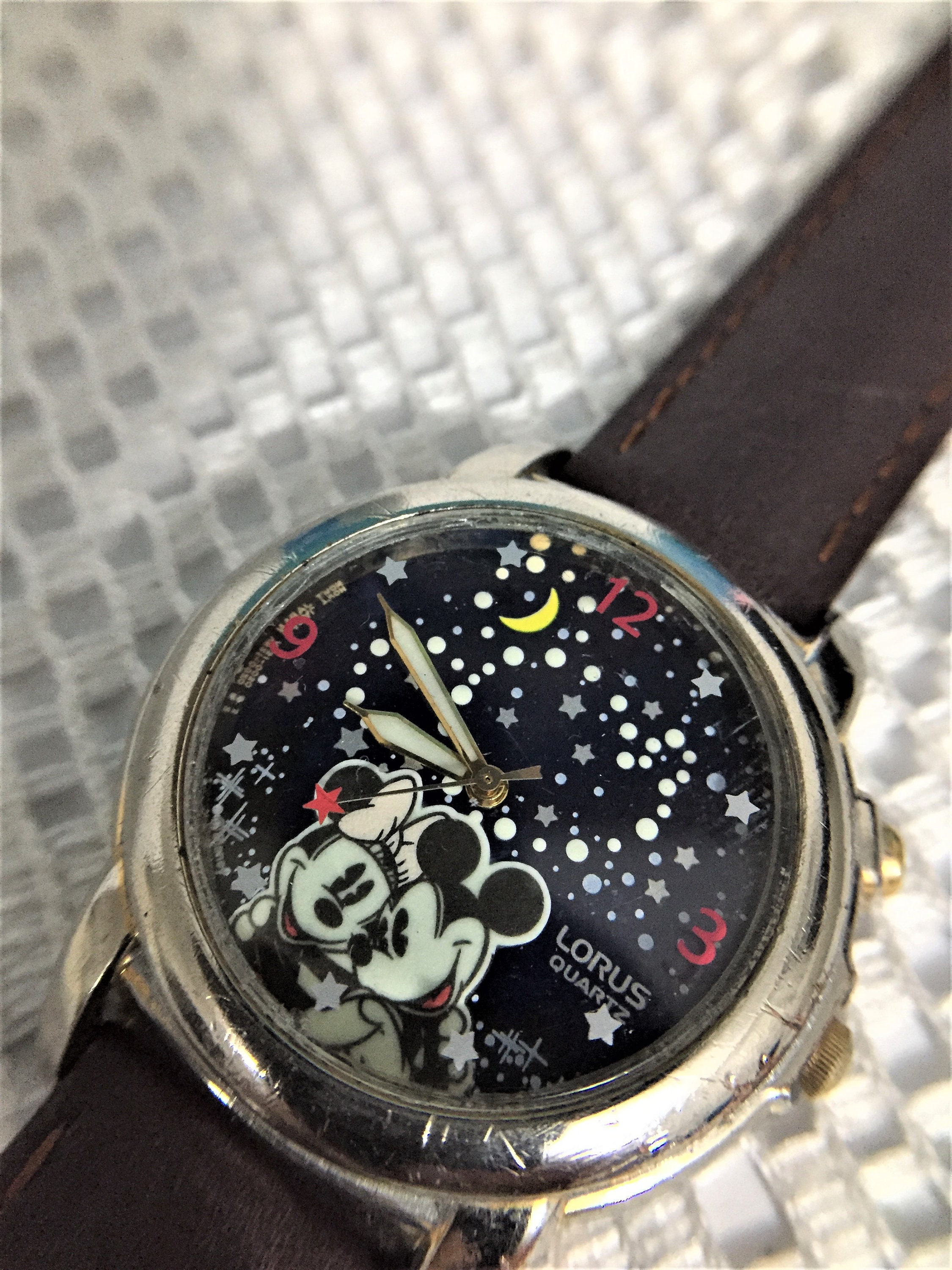 RARE Vintage LORUS Mouse/ Disney Musical Watch Vintage/mickey