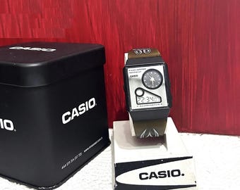 ヴィンテージCASIO Filmwatch FS-03 (5858) デュアルタイムクォーツ