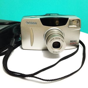 Canon Prima Zoom 76, canon prima zoom, canon, vintage, film, photography, 35mm, point and shoot, compact camera, lomography, analog camera