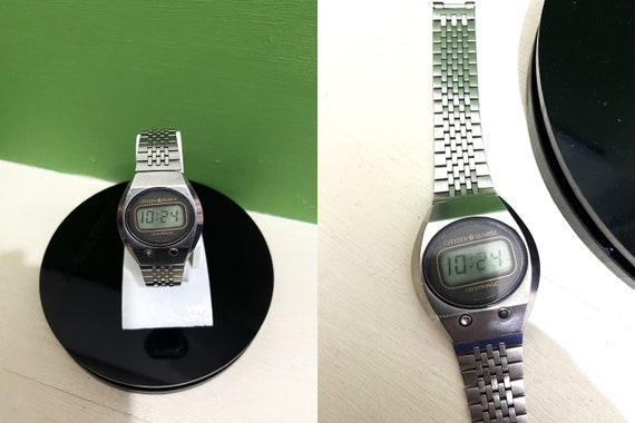 RARE Vintage Citizen Crystron/ LC Quartz Digital Watch RARE Vintage Citizen Crystron/ LC Quartz Digital Watch