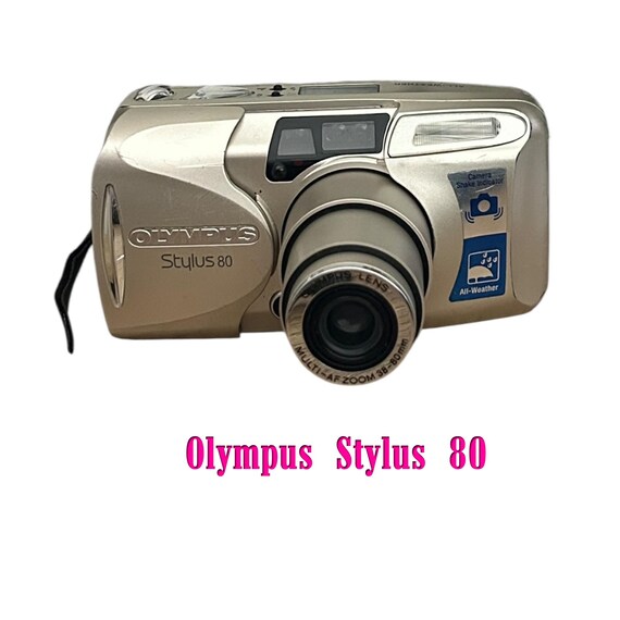 Vintage Olympus Stylus Zoom 80 Gold 35mm/ Camera ,analog - Etsy