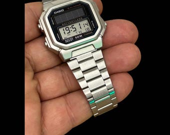 Vintage Casio AL-190W SOLAR : Power / 3274 Module) LCD Digital