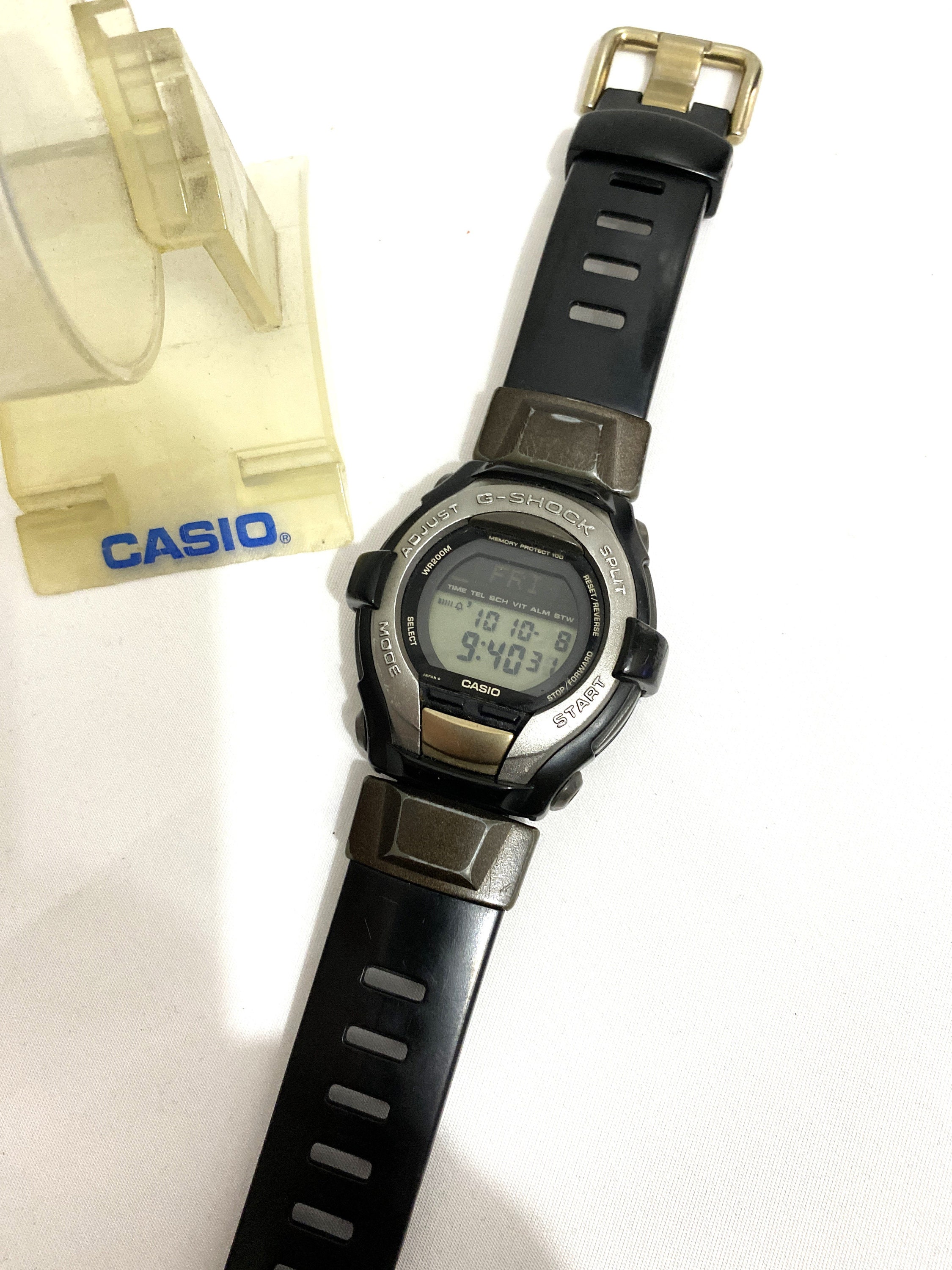 Vintage Casio Gt-000 G-shock Watch/ Japan Y 1524/ Very Good