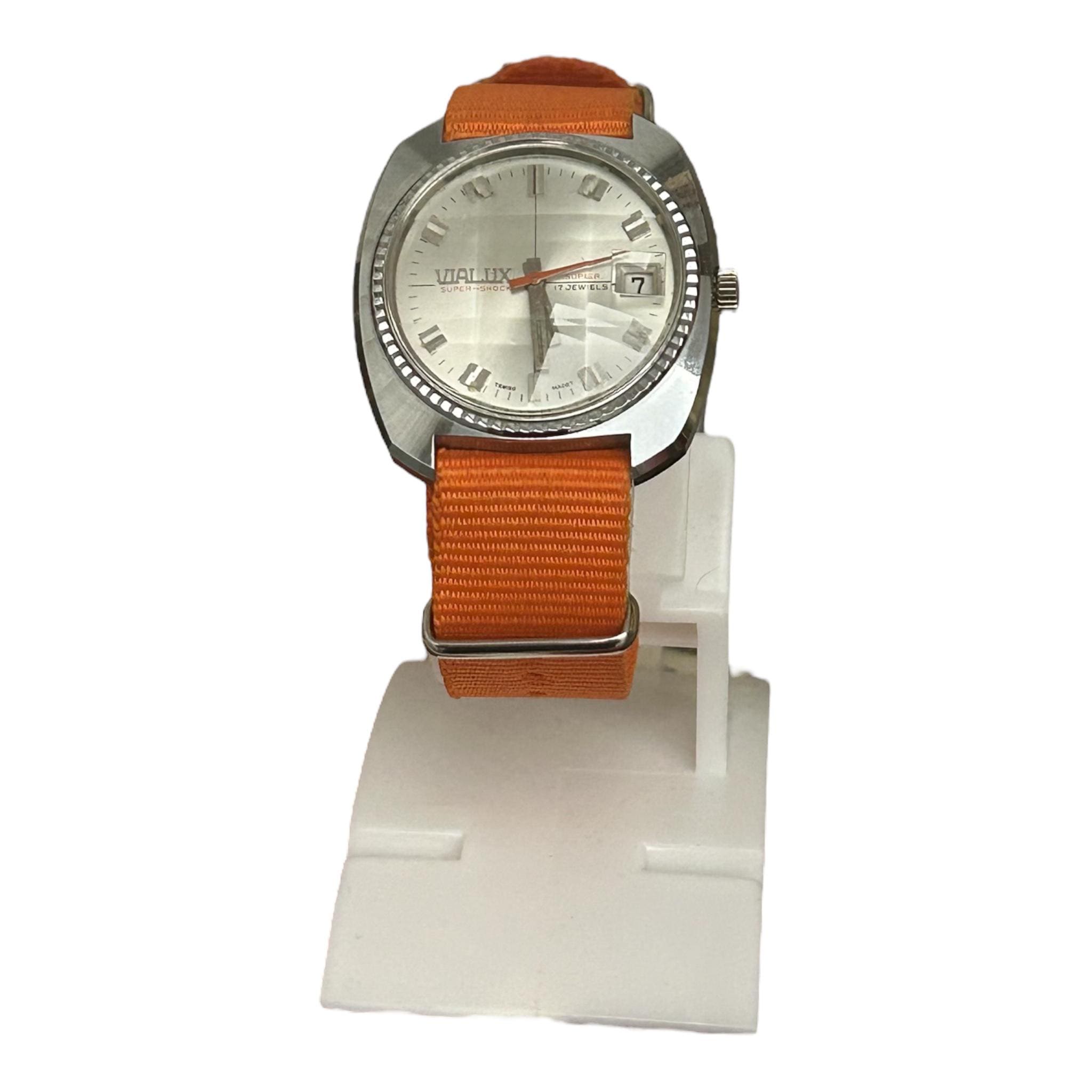 Vialux Super 17 Jewels Super-shock Vintage Swiss Made Watch