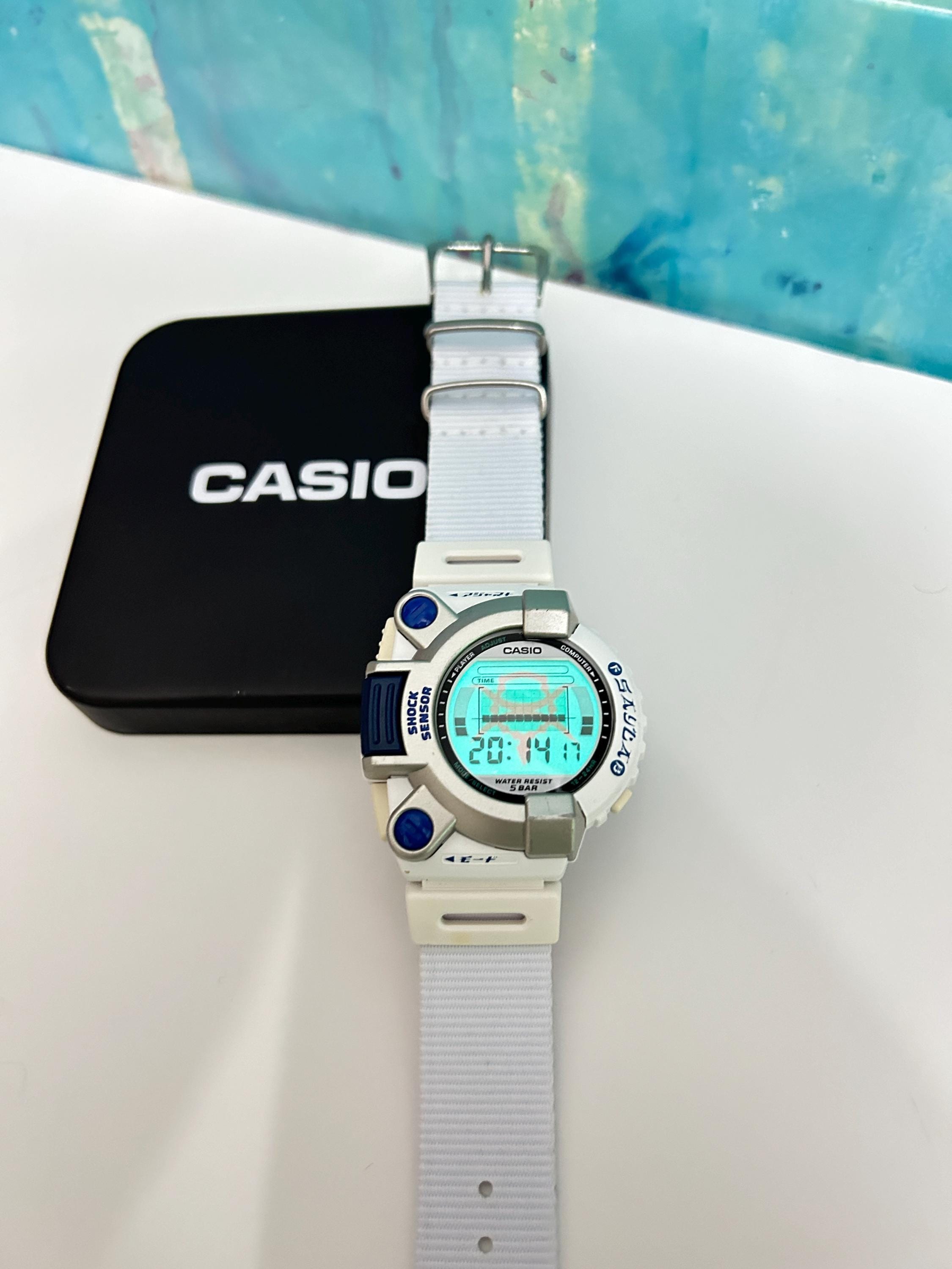 CASIO JG-310-4T Cyber Max Japanese Digital Watch Rare Vintage Very