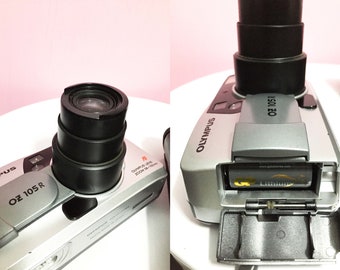 Vintage Olympus OZ 105R 35mm Point and Shoot Film Camera - Zoom 38