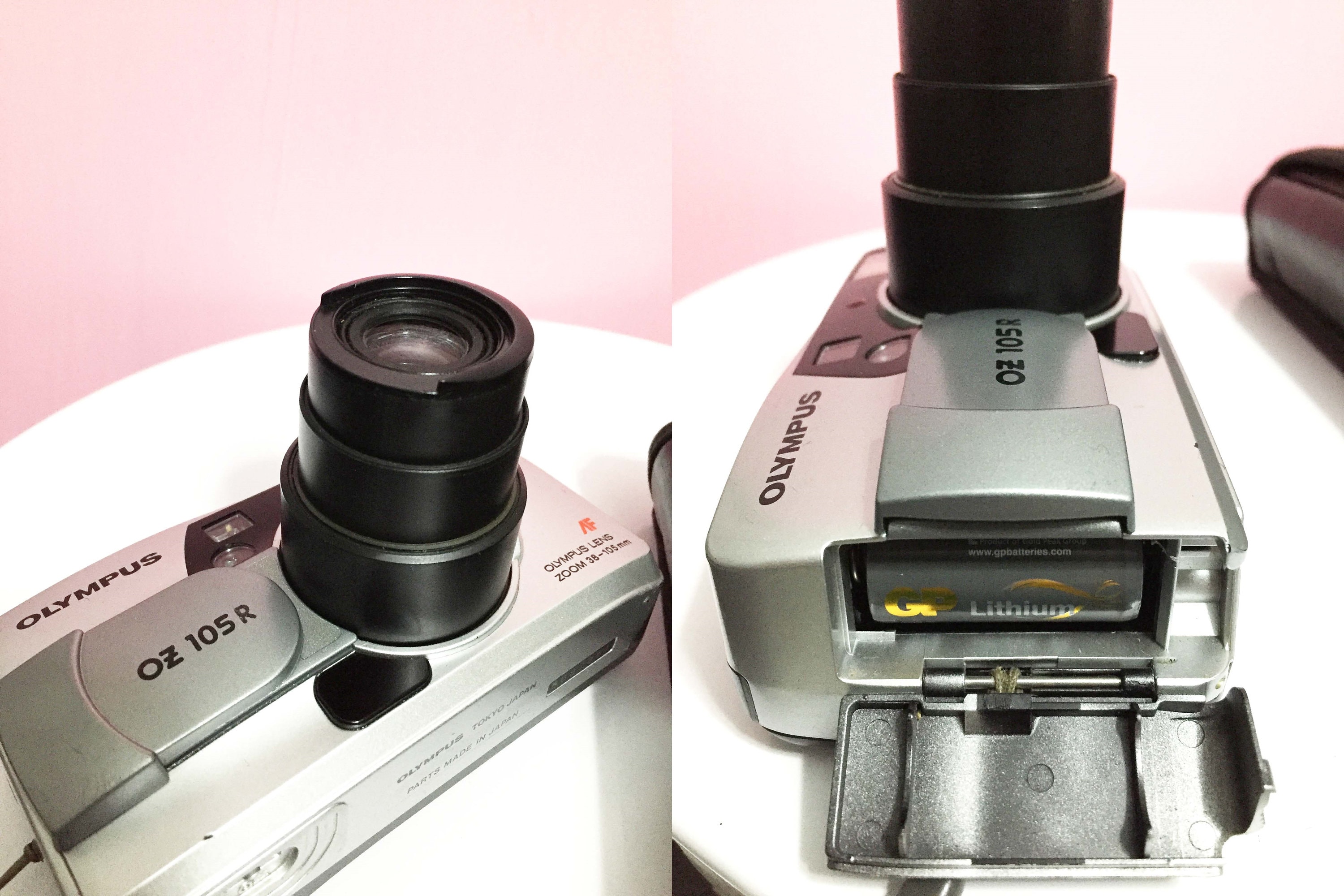 Vintage Olympus OZ 105R 35mm Point and Shoot Film Camera - Zoom 38