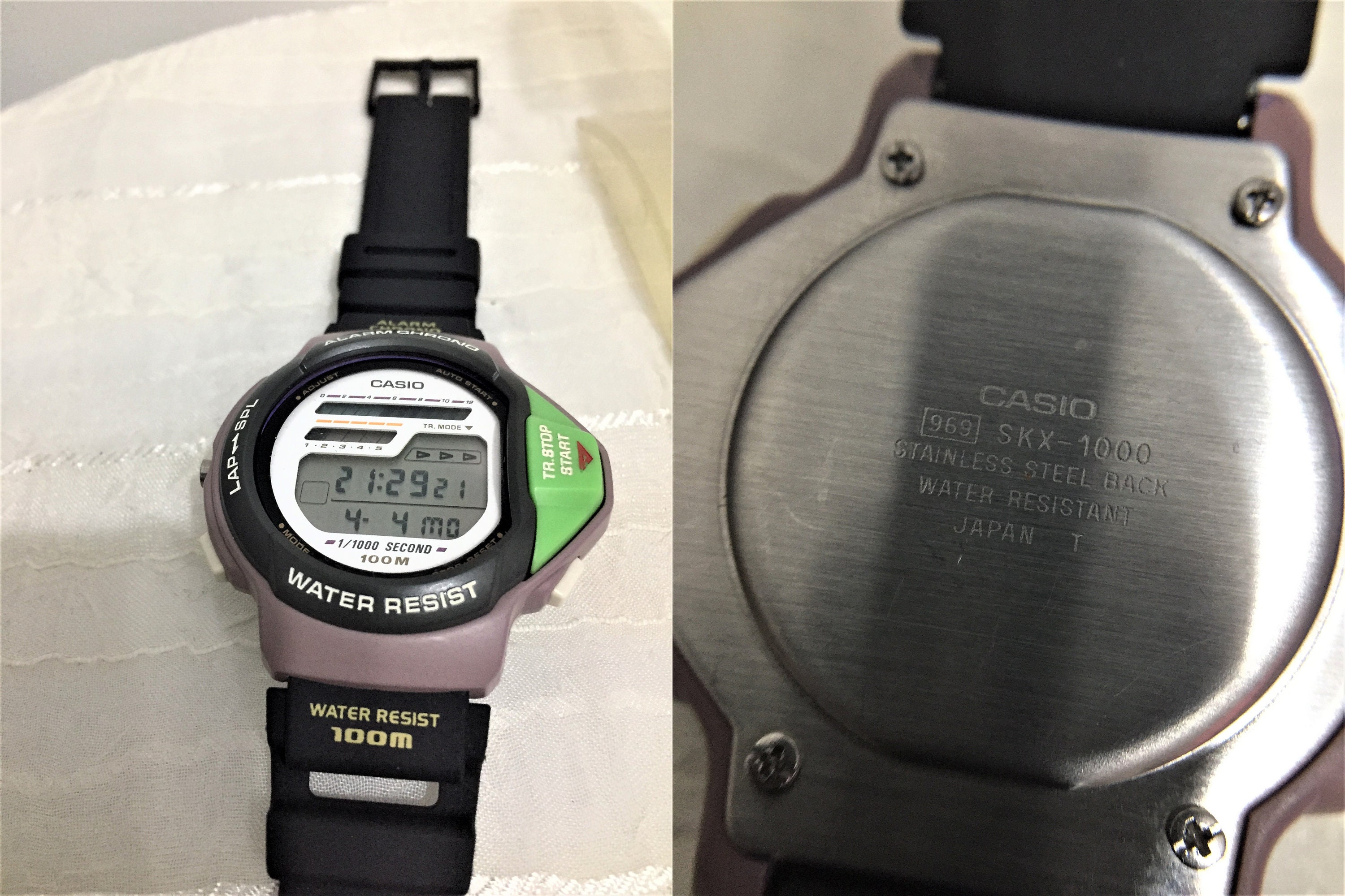 Vintage Casio SKX-1000 Vintage Watch/ Mod: 969 Japan/ Very Good 