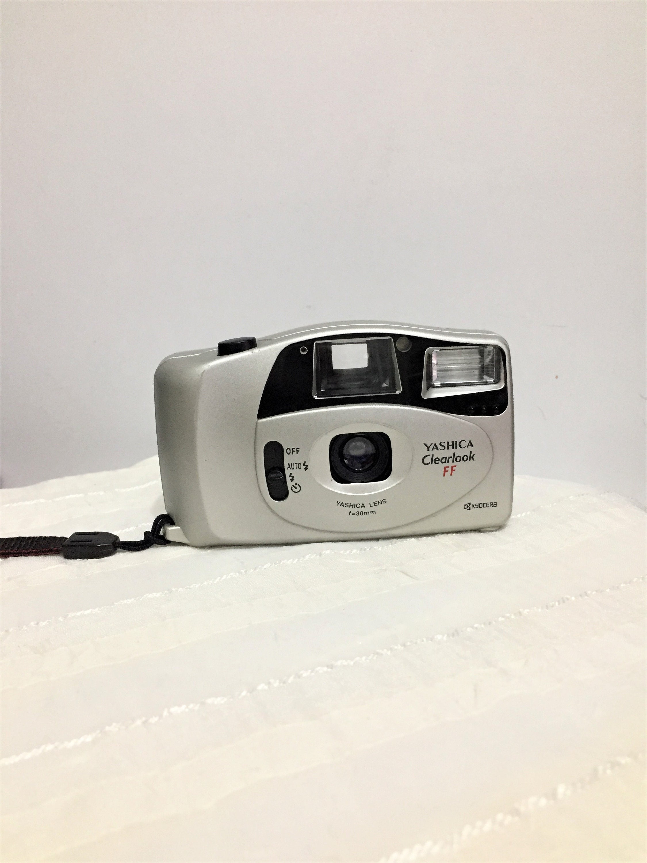 Vintage Yashica Clearlook FF 35mm Point and Shoot Film Camera