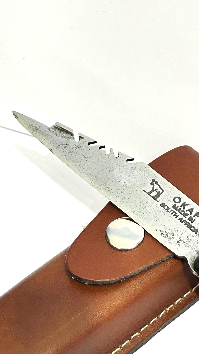 ULTRA RARE Okapi Knife, South Africa, Collectible Steel Kitchen Knife ...