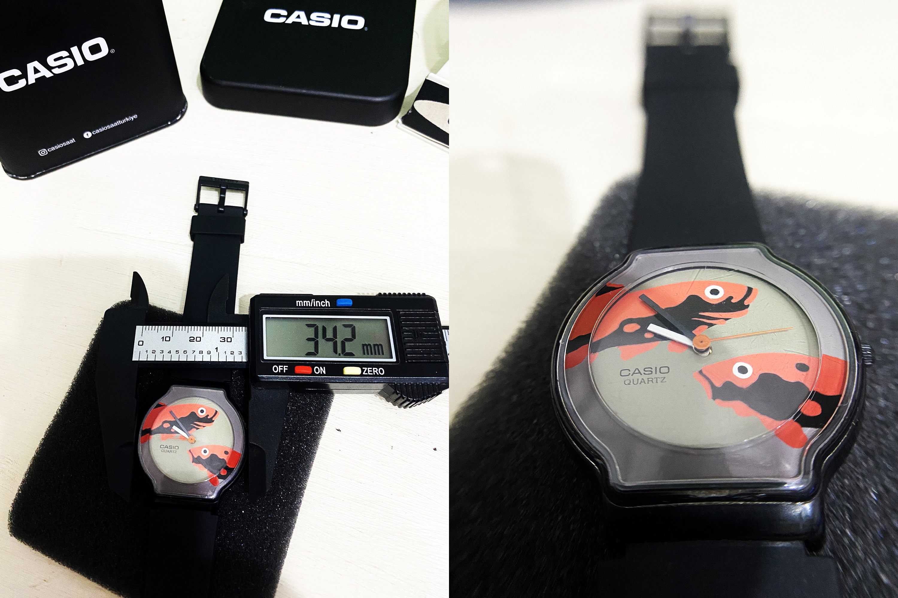 Vintage Casio LQ-152 Quartz/ Collection Michelle Berri QW