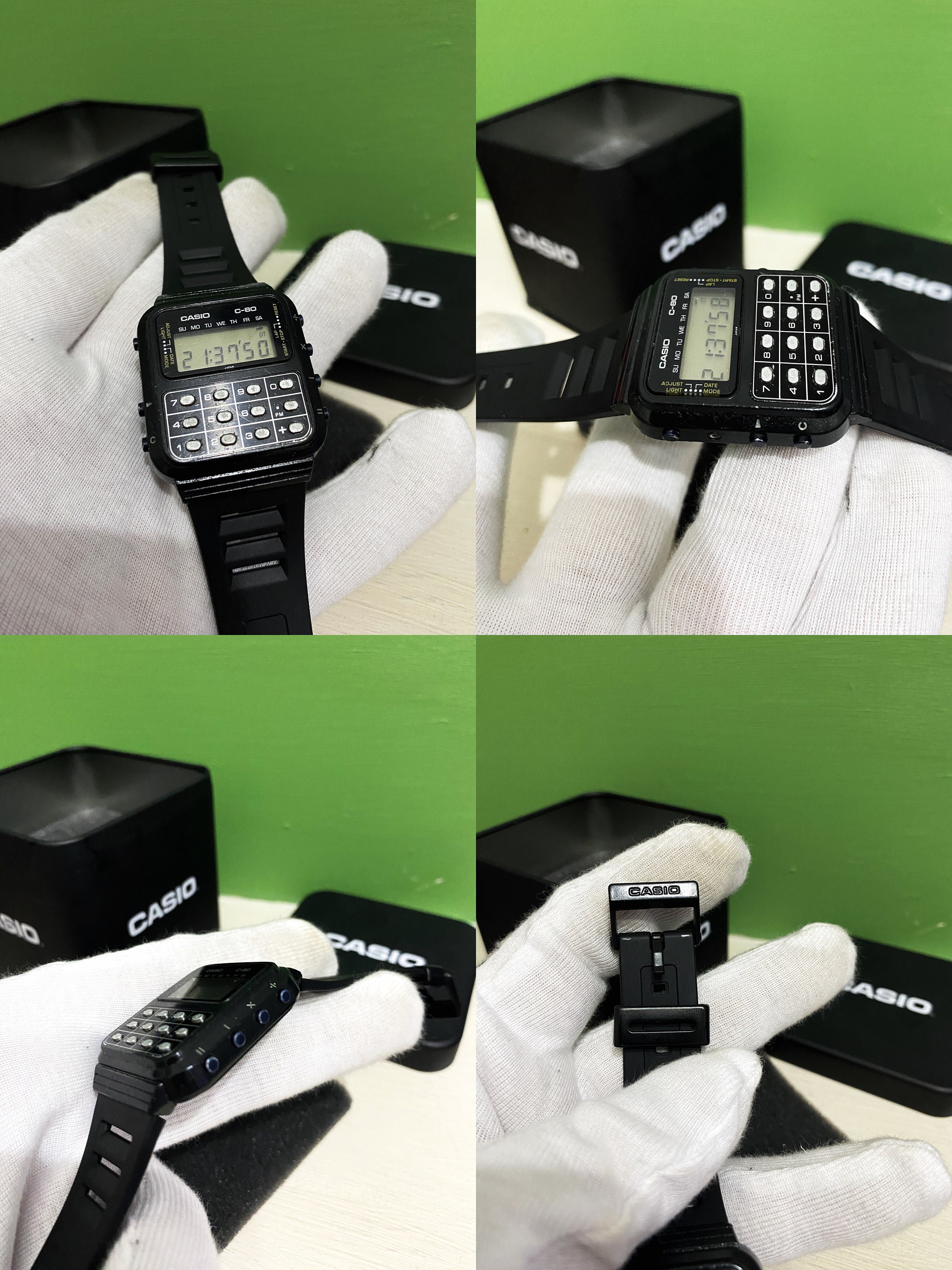Vintage Casio C-80 Calculator/ Watch Module 133 First /casio