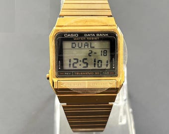 【CASIO】DB-50 DATA BANK ヴィンテージ 希少モデル Casio - Data Bank - Telememo 50 -Digital - Made In Japan